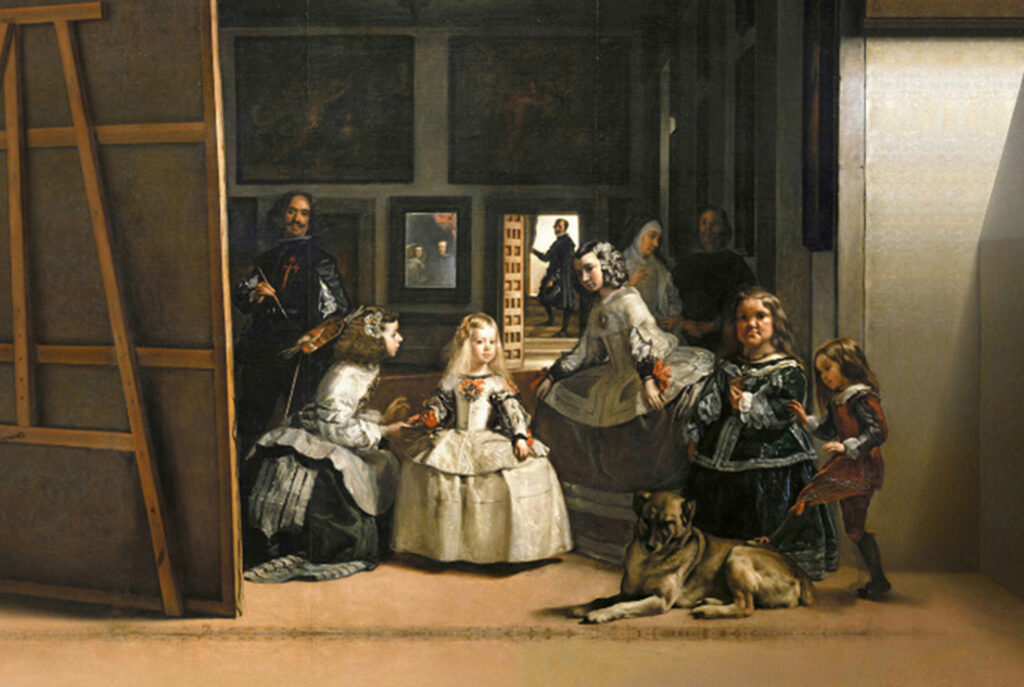 Diego Velazquez masterpiece painting Las Meninas.